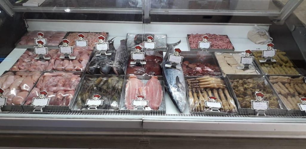 Raw Meat Section