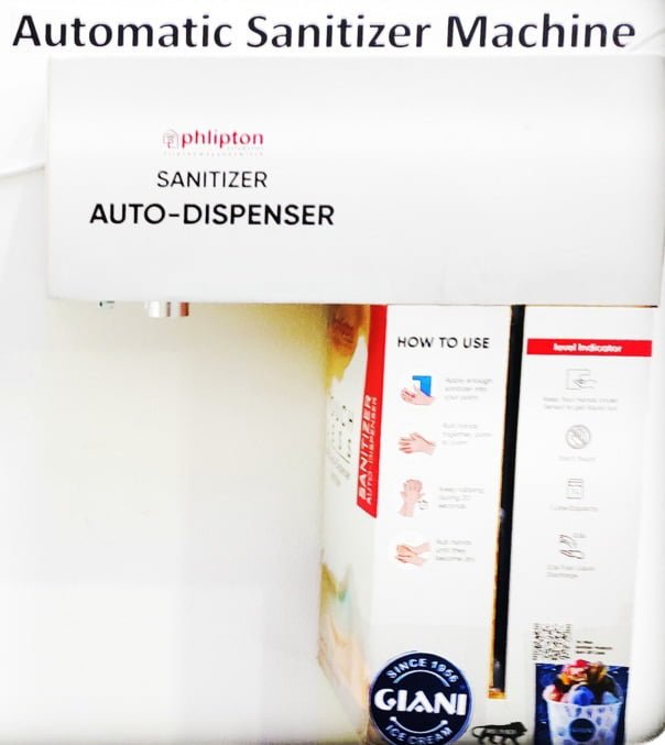 Automatic Sanitizer Machine
