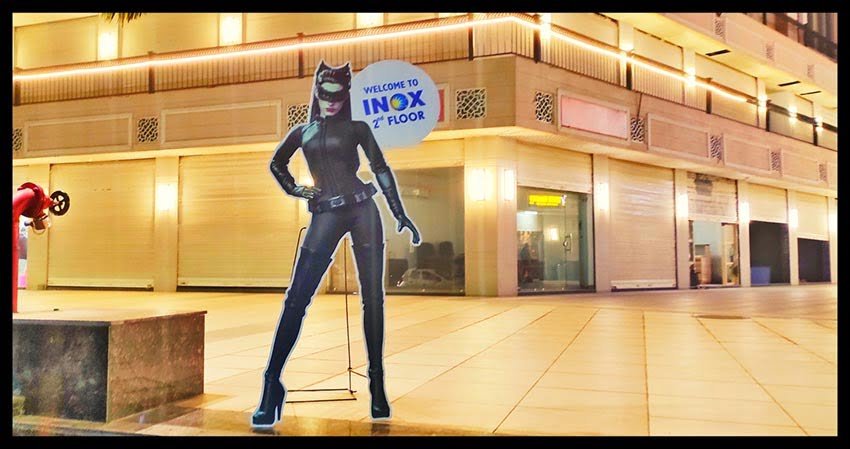 Catwoman Cut out display
